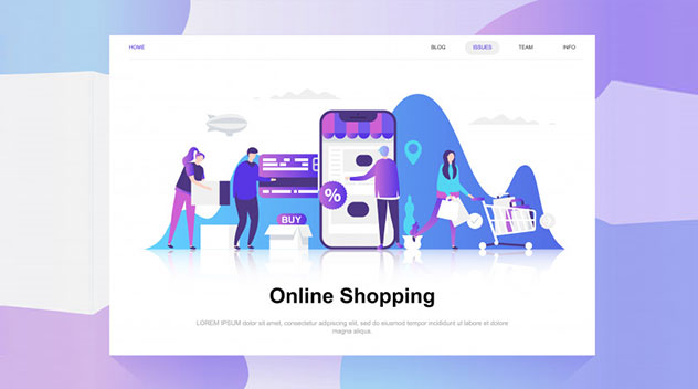 landing page